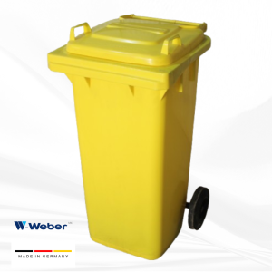 Contenedor de 120 Litros amarillo